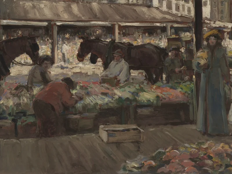 1871-Fokko Tadama - Mercato pubblico di Seattle - Musei di belle arti di San Francisco